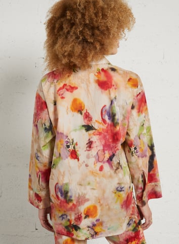 Printed shirt with classic collar MOMONI Multicolored